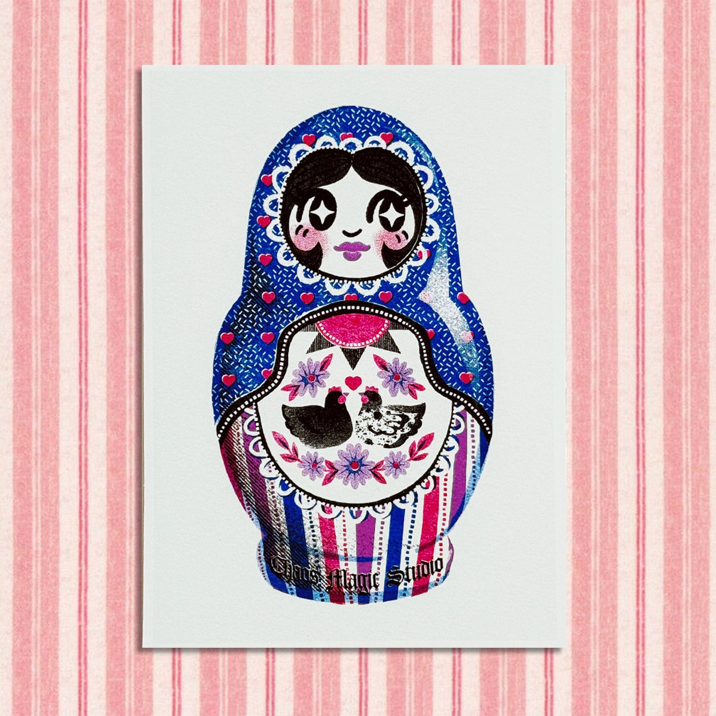Pride Nesting Doll Mini Prints - Multiple Styles Available