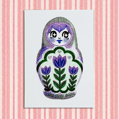 Pride Nesting Doll Mini Prints - Multiple Styles Available