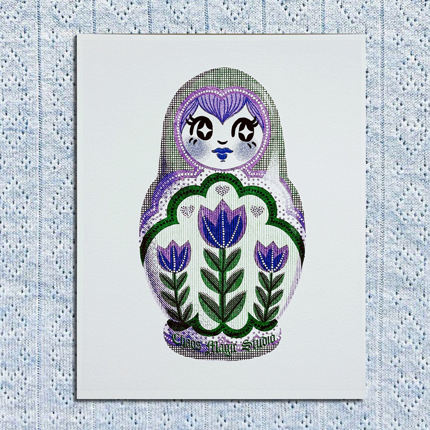 Pride Nesting Doll 8x10 Art Prints - Multiple Styles Available