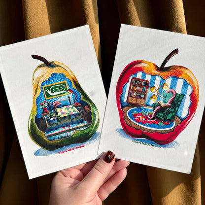 Worm House Art Prints - Multiple Sizes and Styles Available