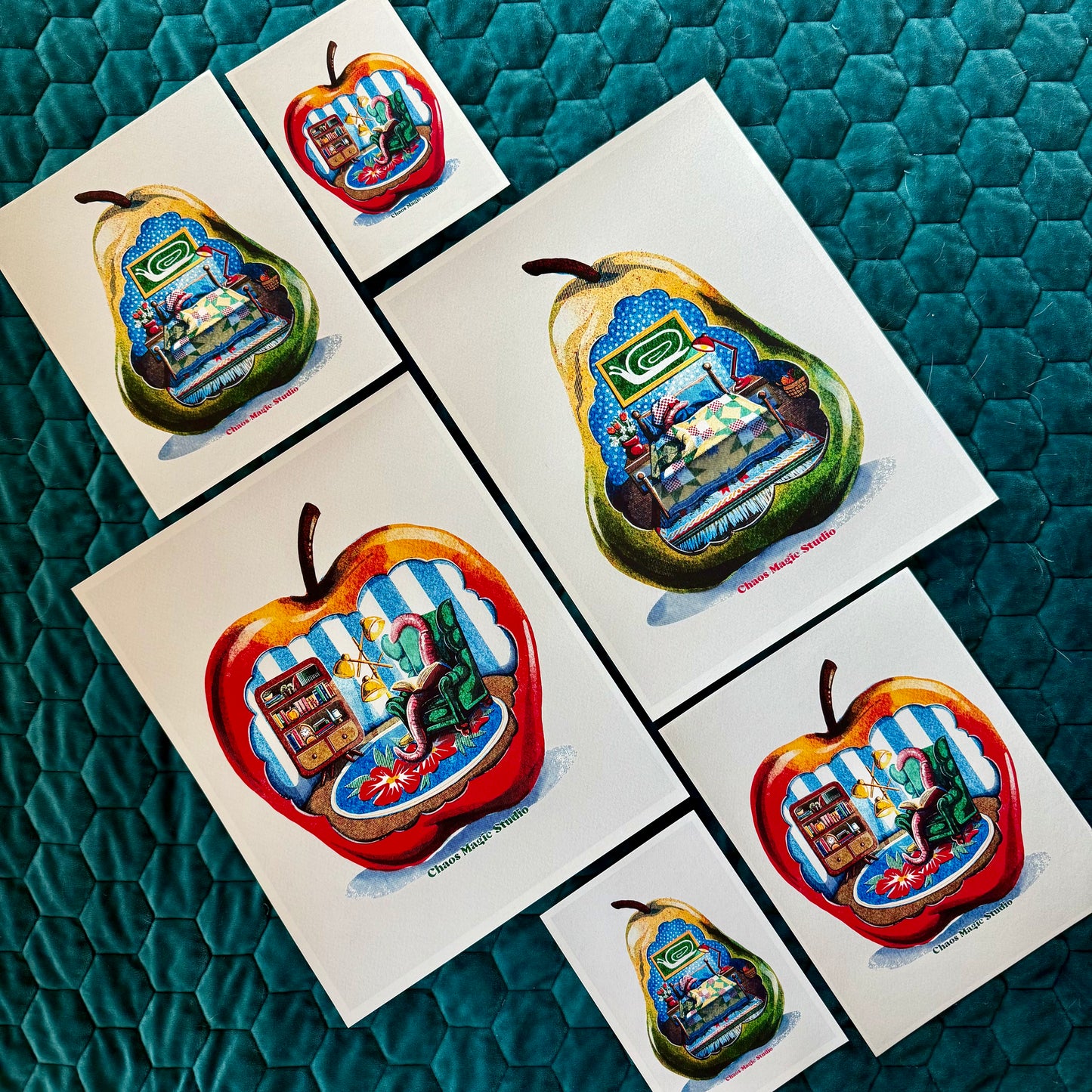 Worm House Art Prints - Multiple Sizes and Styles Available