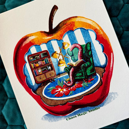 Worm House Art Prints - Multiple Sizes and Styles Available