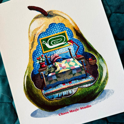 Worm House Art Prints - Multiple Sizes and Styles Available