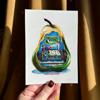 Worm House Art Prints - Multiple Sizes and Styles Available
