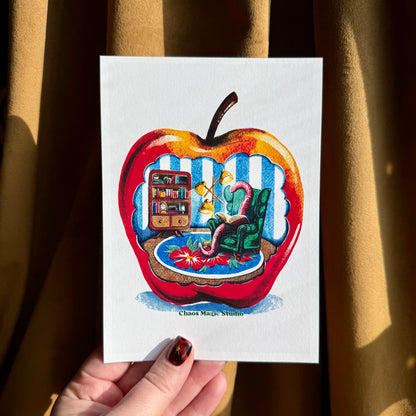 Worm House Art Prints - Multiple Sizes and Styles Available