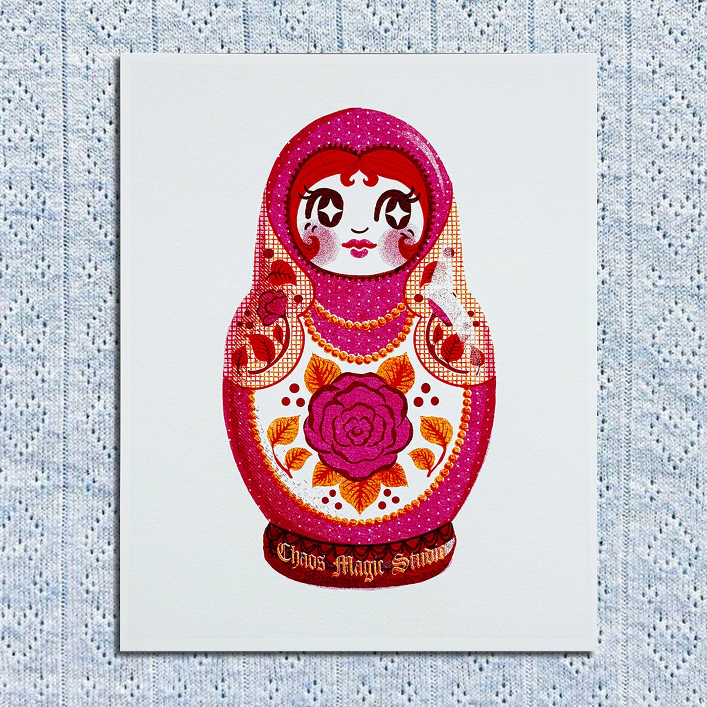 Pride Nesting Doll 8x10 Art Prints - Multiple Styles Available