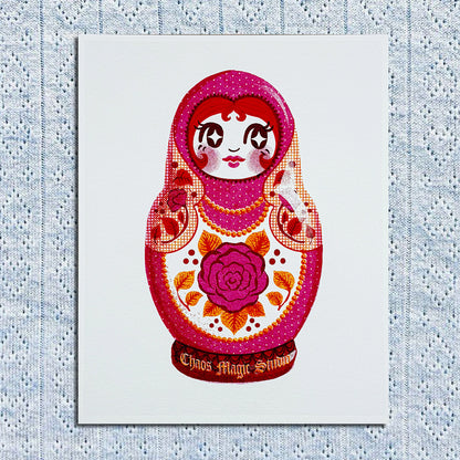 Pride Nesting Doll 8x10 Art Prints - Multiple Styles Available