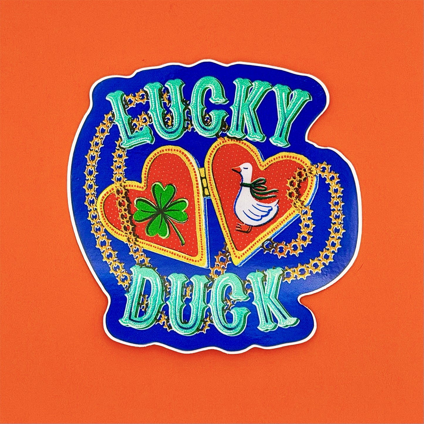 Lucky Duck - Sticker