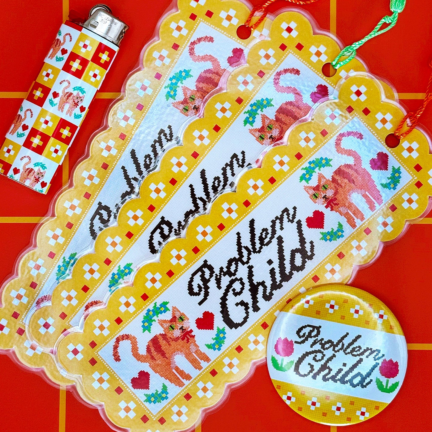 Problem Child Tassel Bookmark