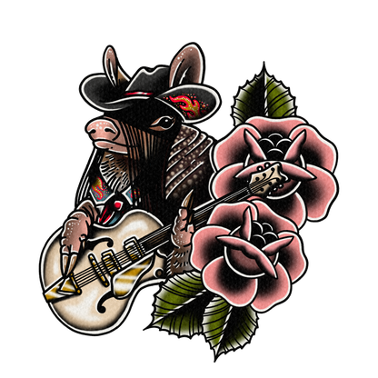 Cowboy Critters Vinyl Sticker