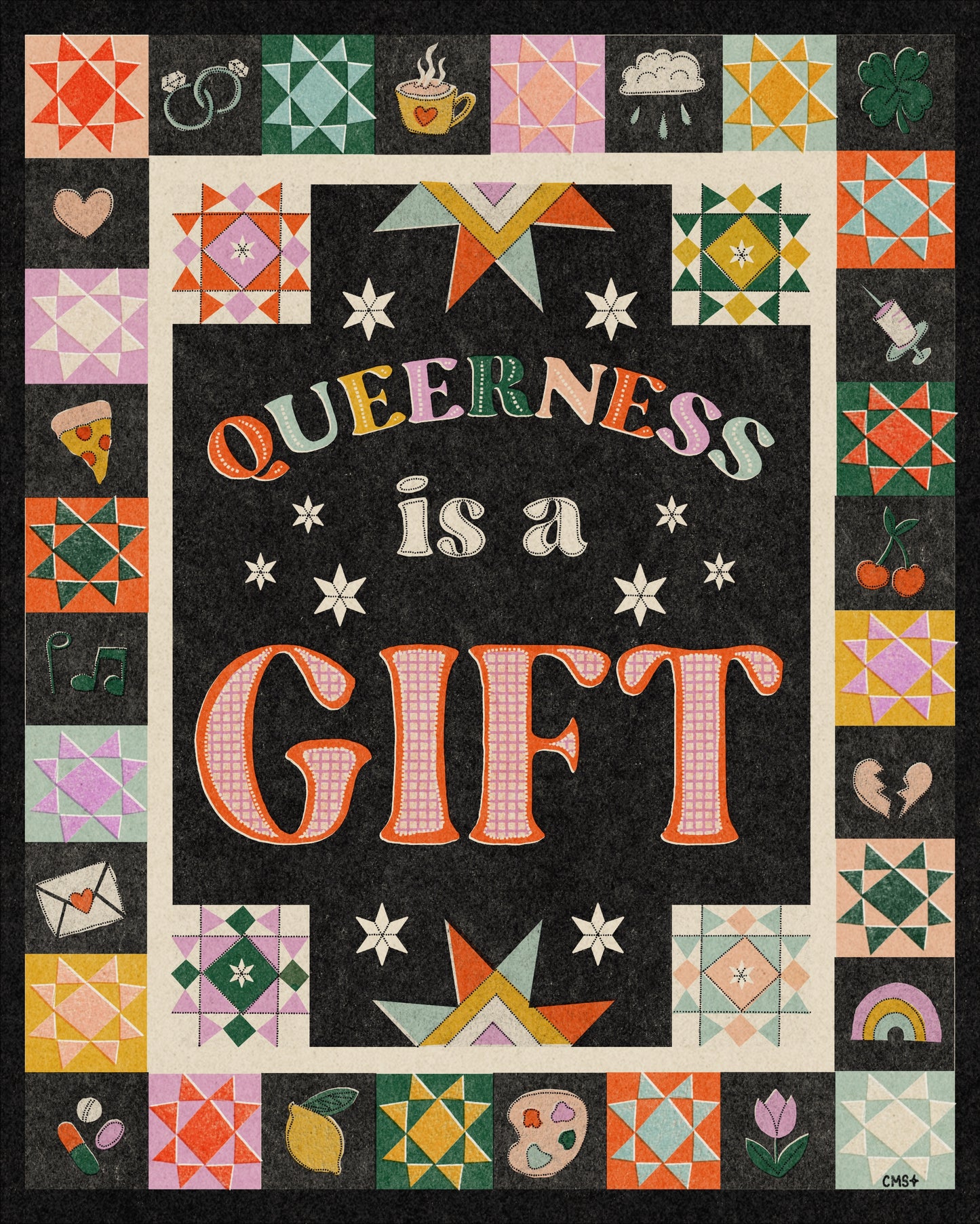 Queerness Is A Gift Art Print - Multiple Size Options