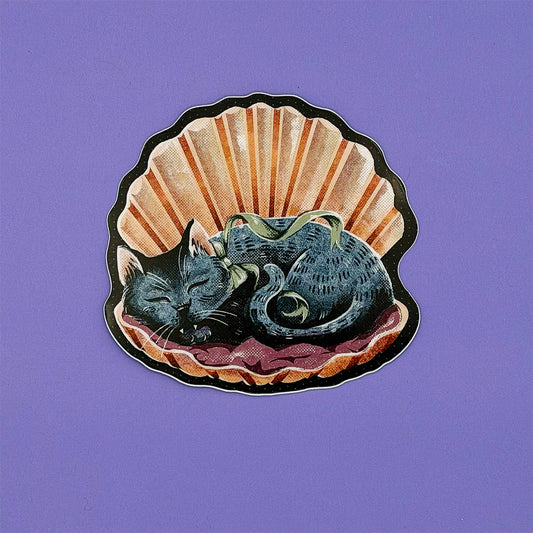 Feline Familiar - Sticker