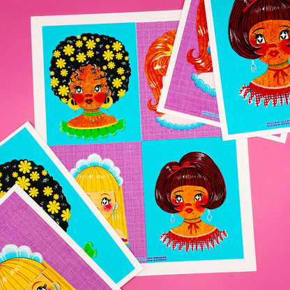 Spring Queens - Art Print 8x10