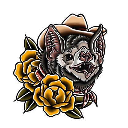 Cowboy Critters Vinyl Sticker