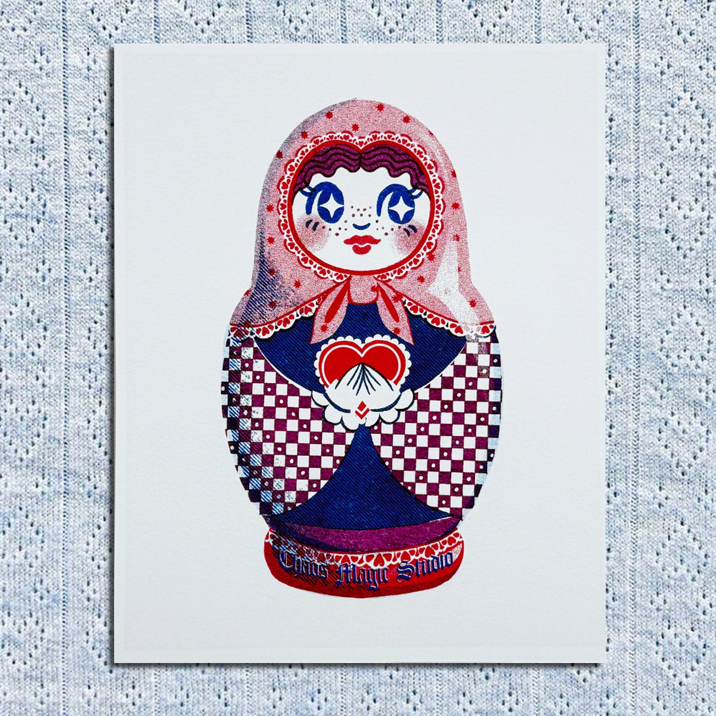 Pride Nesting Doll 8x10 Art Prints - Multiple Styles Available