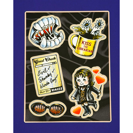 Buffy the C*nt Slayer - Sticker Sheet