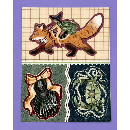 Clever & Brave - Sticker Sheet