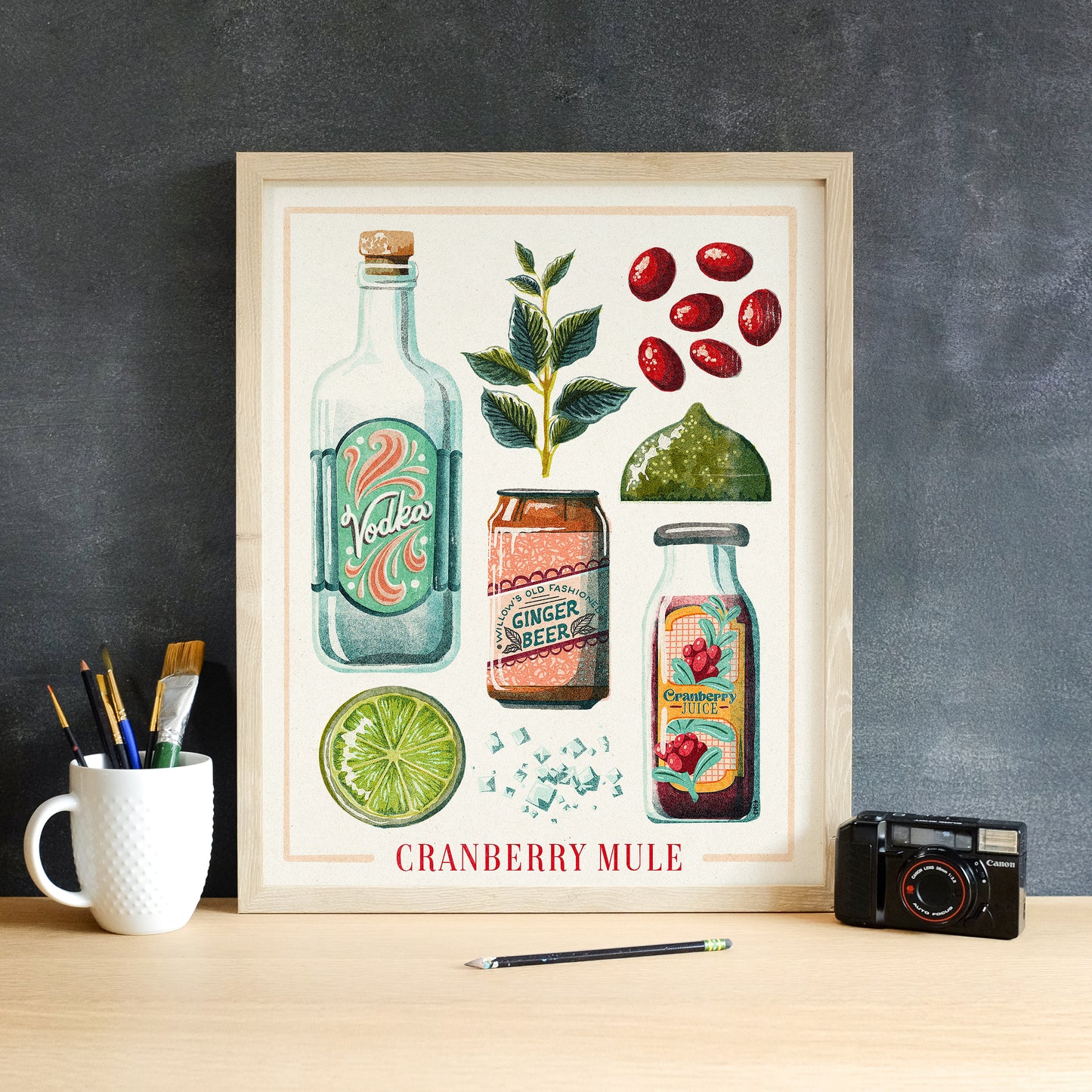 Cranberry Mule - 8x10