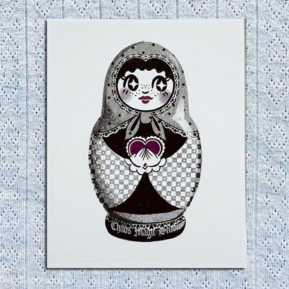 Pride Nesting Doll 8x10 Art Prints - Multiple Styles Available