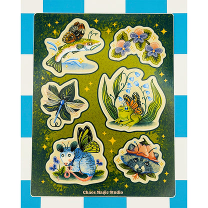 Fairy Garden - Sticker Sheet