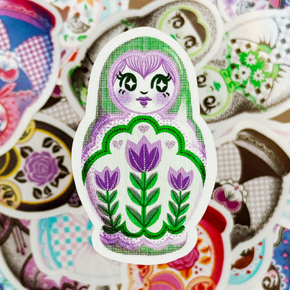 Pride Nesting Doll Stickers - Multiple Styles Available