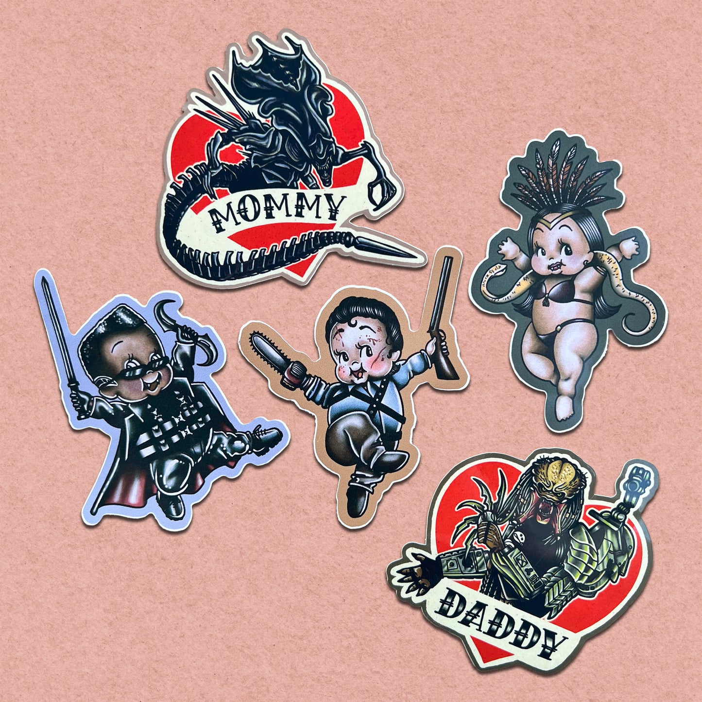 Horror Cuties Vinyl Sticker