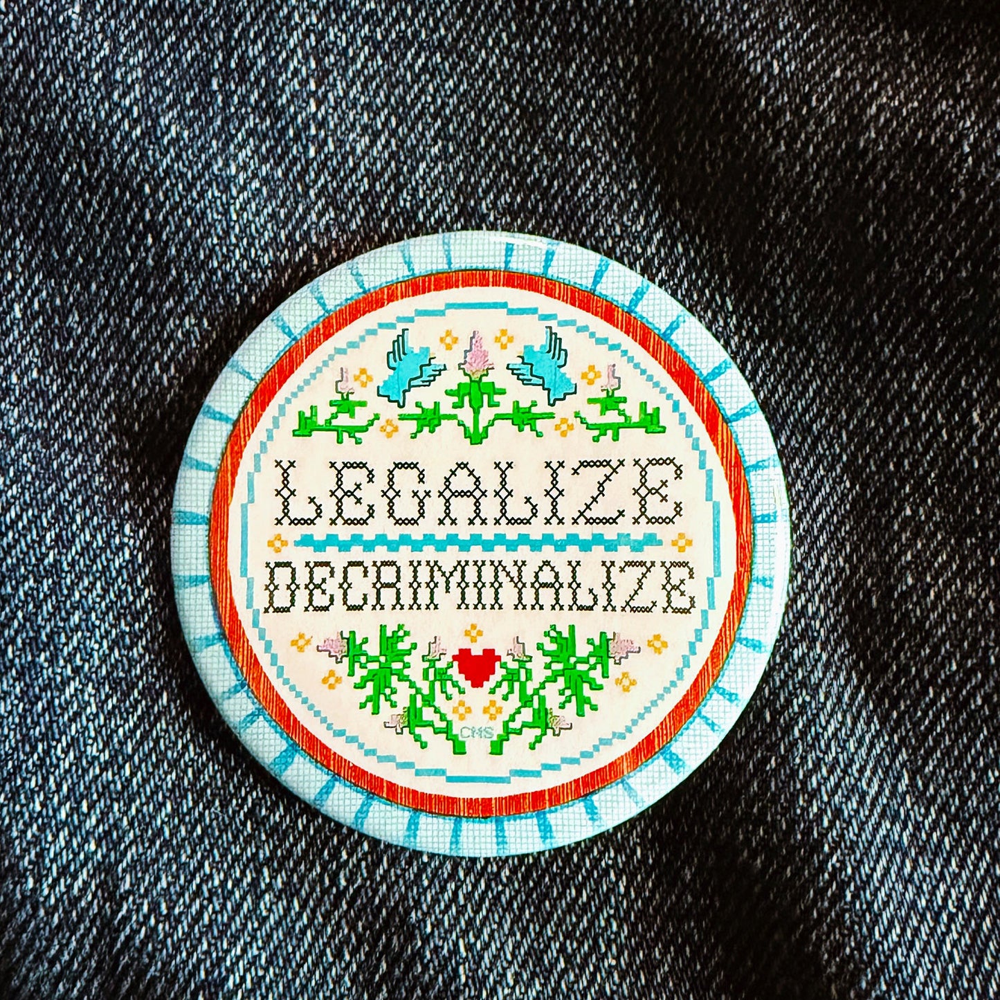 Legalize, Decriminalize Button