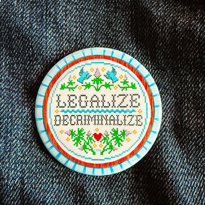 Legalize, Decriminalize Button