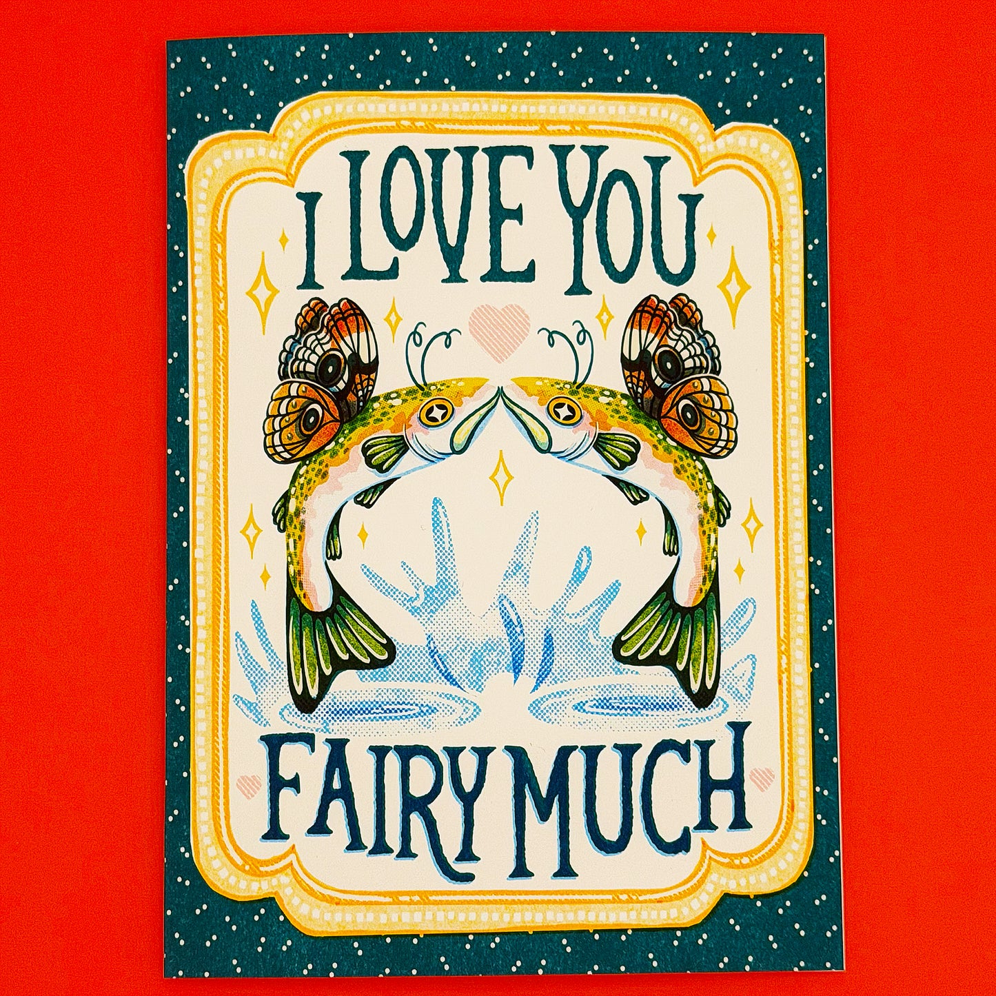 I Love You Fairy Much - Greeting Card