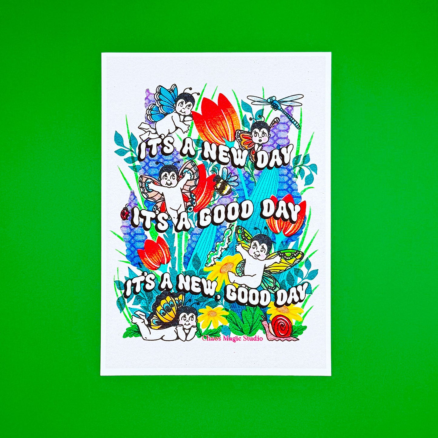 A New Good Day Art Print - Multiple Sizes