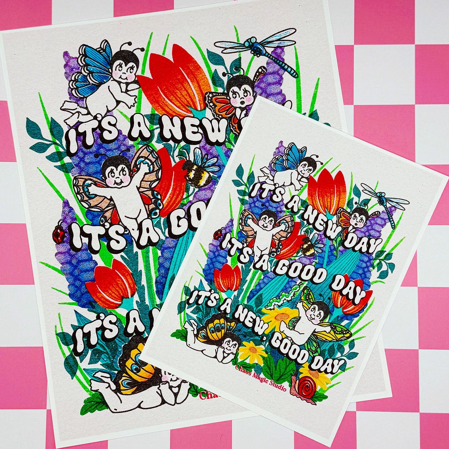 A New Good Day Art Print - Multiple Sizes