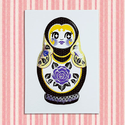 Pride Nesting Doll Mini Prints - Multiple Styles Available