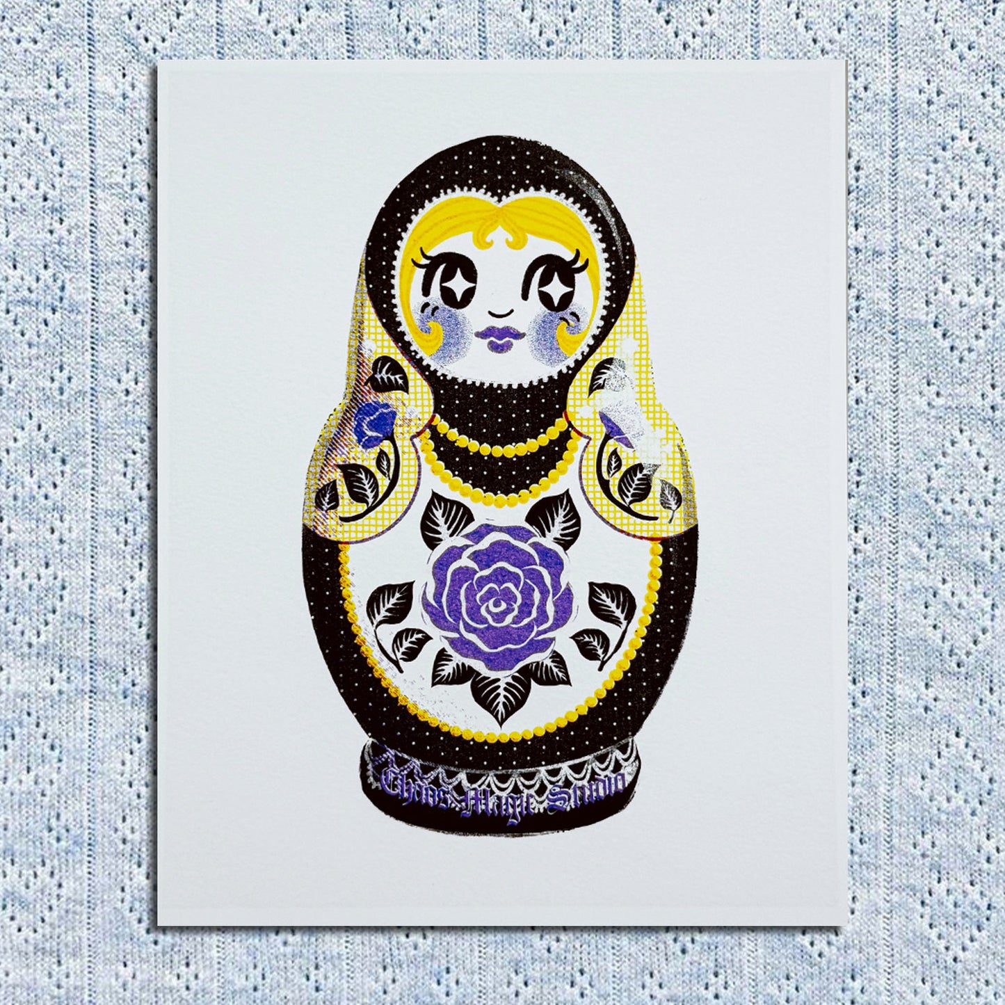 Pride Nesting Doll 8x10 Art Prints - Multiple Styles Available