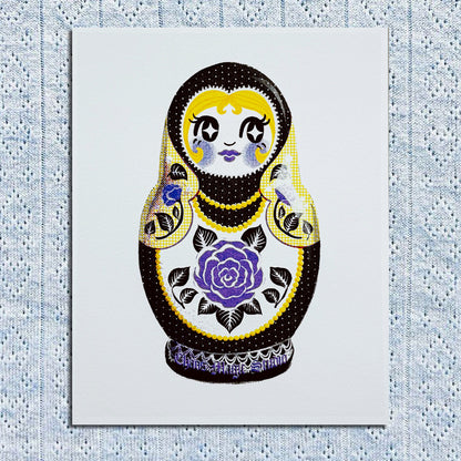 Pride Nesting Doll 8x10 Art Prints - Multiple Styles Available