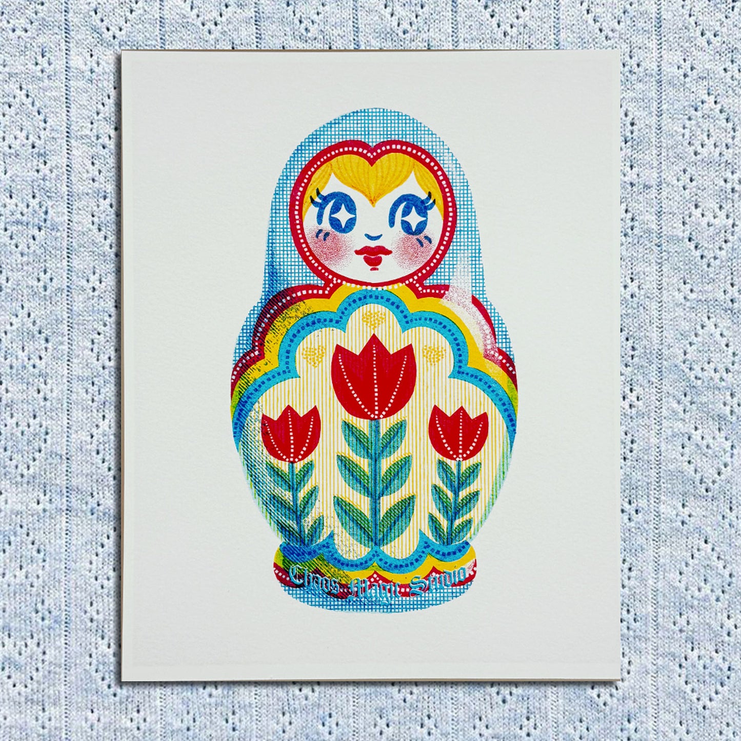 Pride Nesting Doll 8x10 Art Prints - Multiple Styles Available