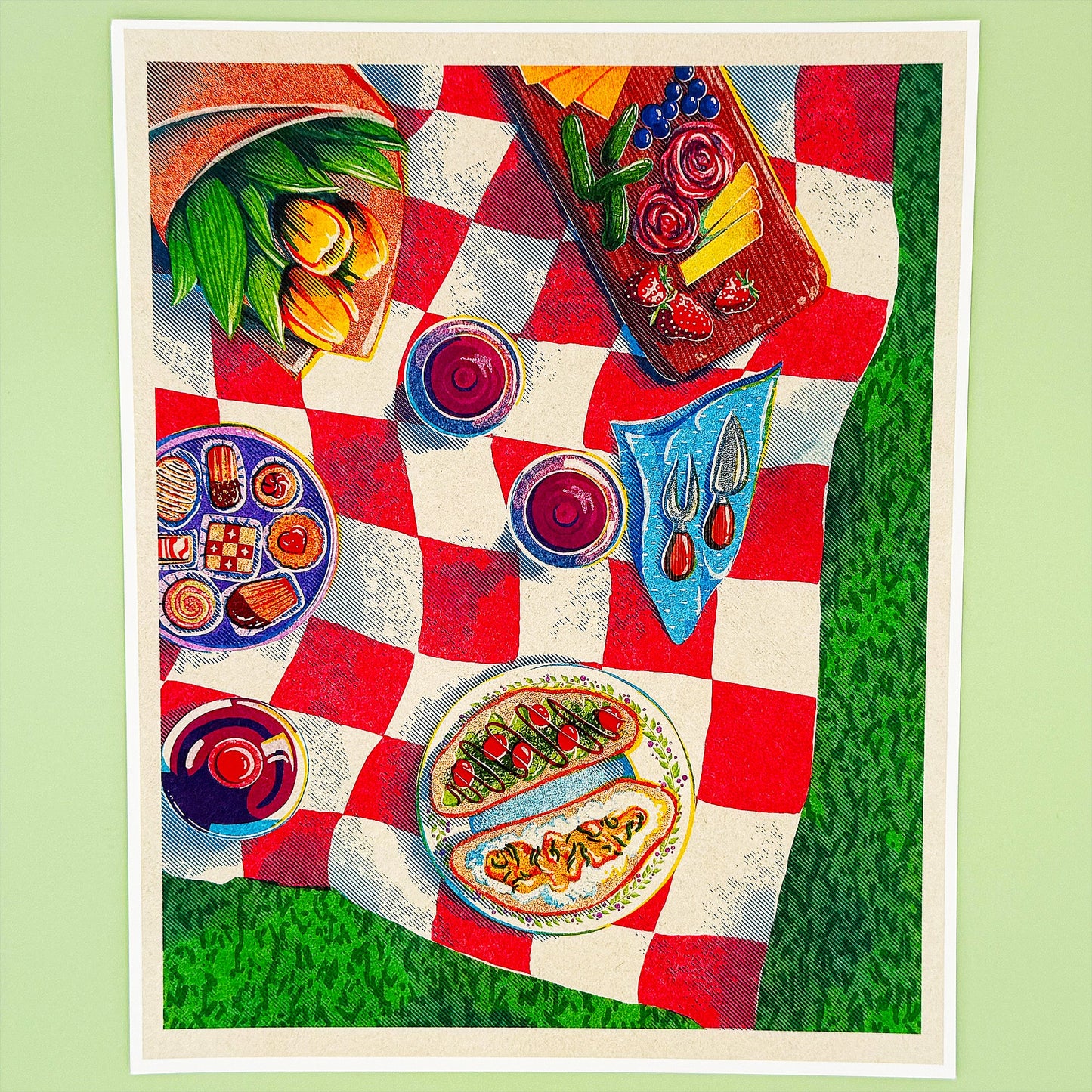 Al Fresco - 8x10 Art Print
