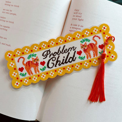 Problem Child Tassel Bookmark