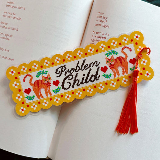 Problem Child Tassel Bookmark