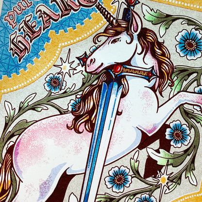 Pure of Heart, Fat of Ass Art Print - Multiple Sizes