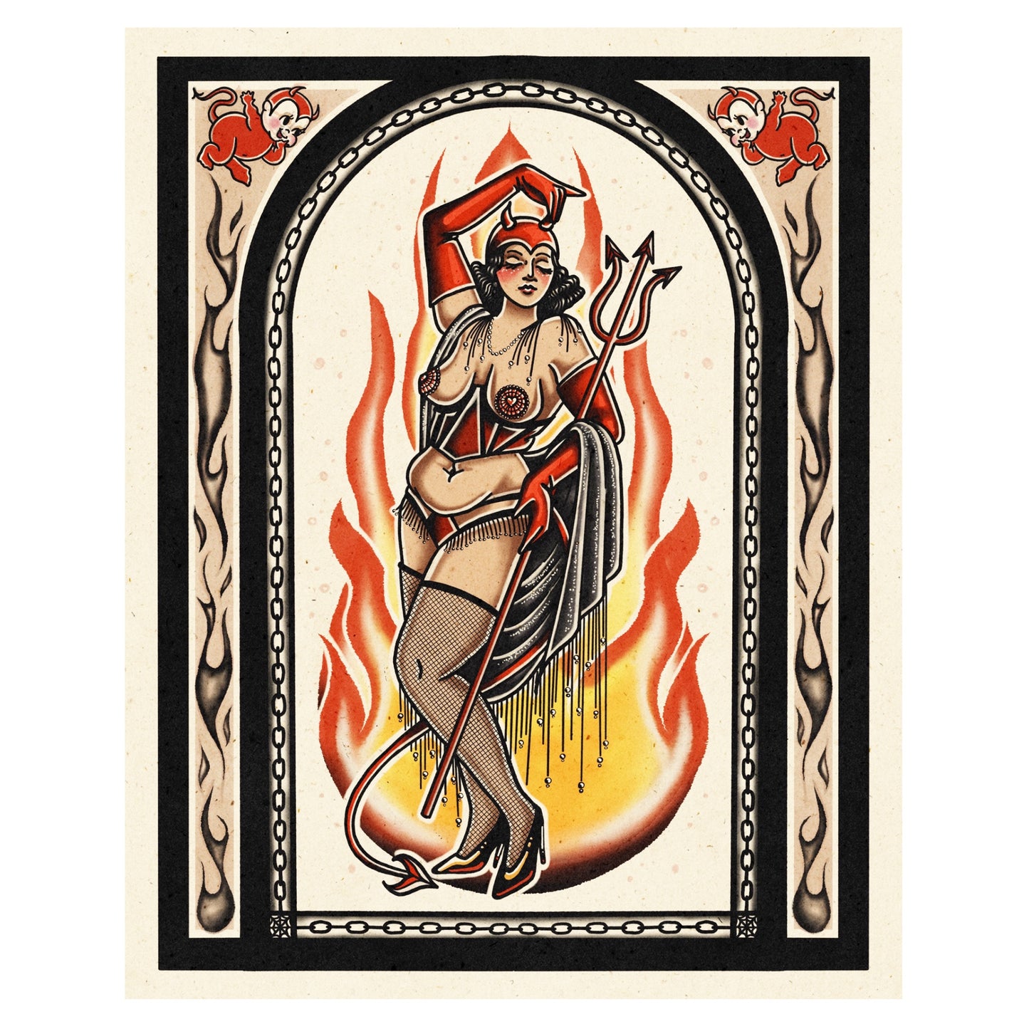 Tattoo 8x10 Art Print